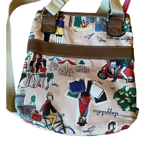 Lily Bloom Hand Cross Body Bag Cafe Shopaholic Purse Call Me Maybe - Picture 5 of 7